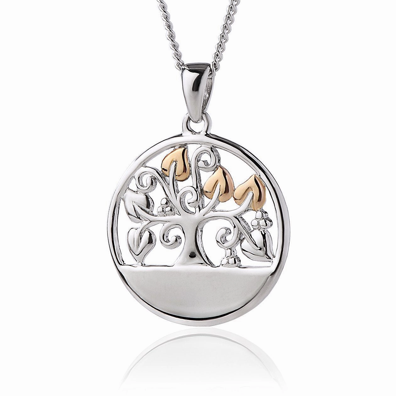 Clogau Tree of Life Sterling Silver Necklace D