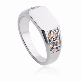 Clogau Tree of Life Sterling Silver Signet Ring