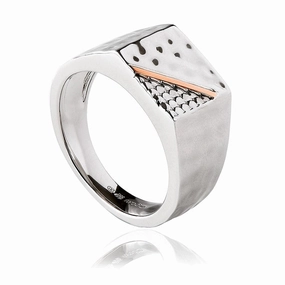 Clogau Welsh Dragon Sterling Silver Dragon Scale Ring