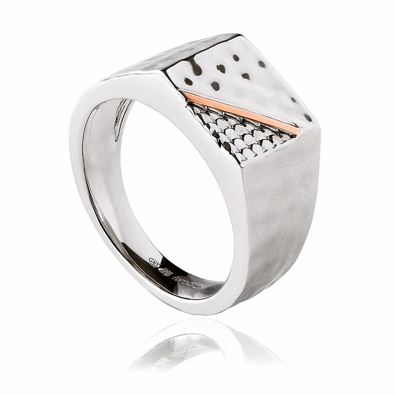 Clogau Welsh Dragon Sterling Silver Dragon Scale Ring