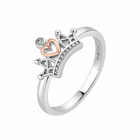 Clogau x Julien MacDonald Sterling Silver Crown Ring D