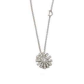 Damiani Margherita 18ct White Gold 0.65ct Diamond Necklace