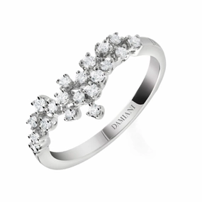 Damiani Mimosa 18ct White Gold 0.42ct Diamond Ring