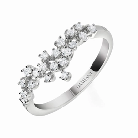 Damiani Mimosa 18ct White Gold 0.42ct Diamond Ring