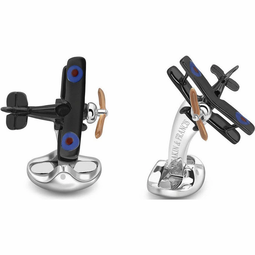 Deakin & Francis Cufflinks Bi Plane