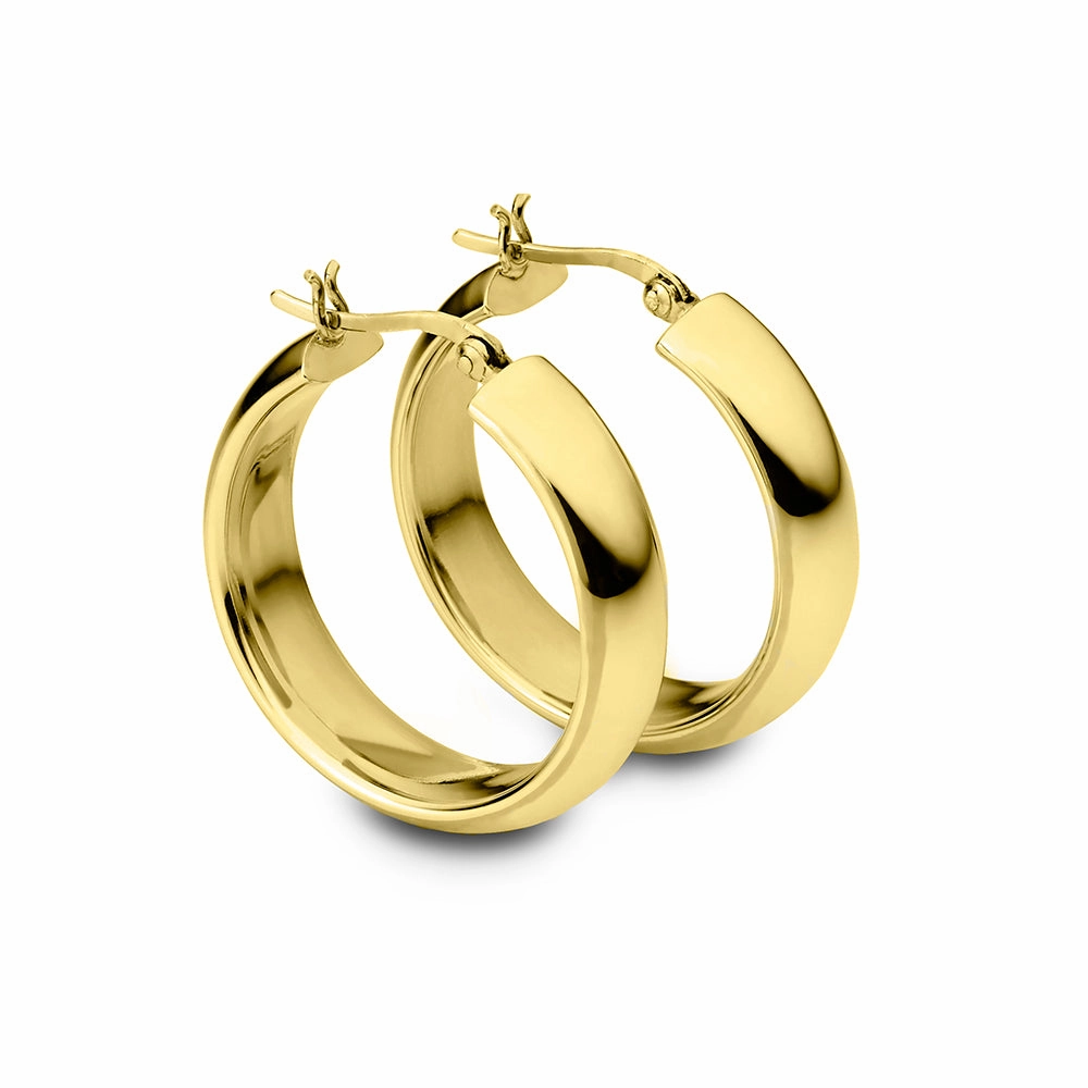 Earring - Doomed Hoop - 2 colours