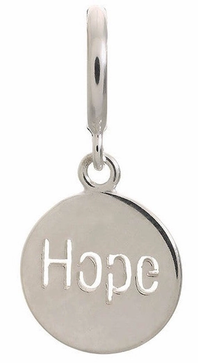 Endless Jewellery Charm Hope Coin Silver