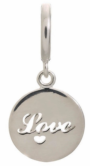 Endless Jewellery Charm Love Coin Silver