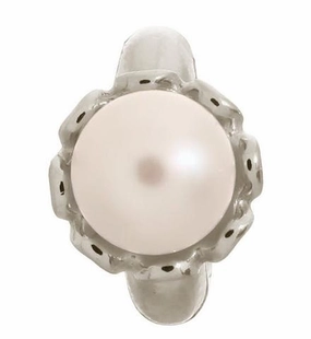 Endless Jewellery Sterling Silver White Pearl Flower Charm D