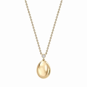 Faberge Essence Yellow Gold Petite Pendant