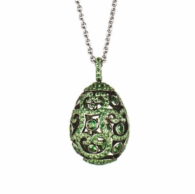 Faberge Imperial Imperatrice 2.51ct Tsavorite Pendant D