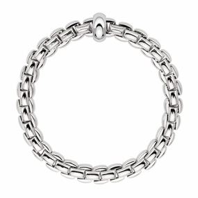 Fope Eka 18ct White Gold Bracelet
