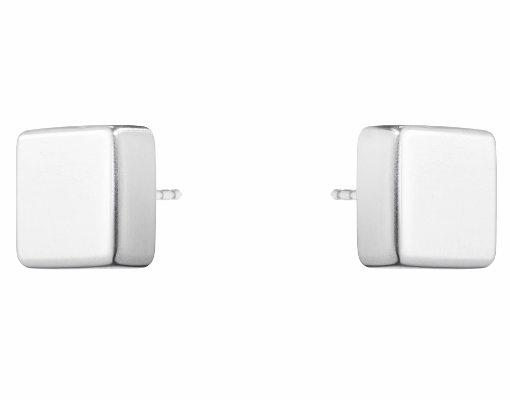 Georg Jensen Earring Aria Square Silver