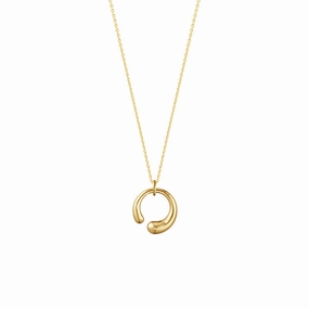 Georg Jensen Mercy 18ct Yellow Gold Necklace