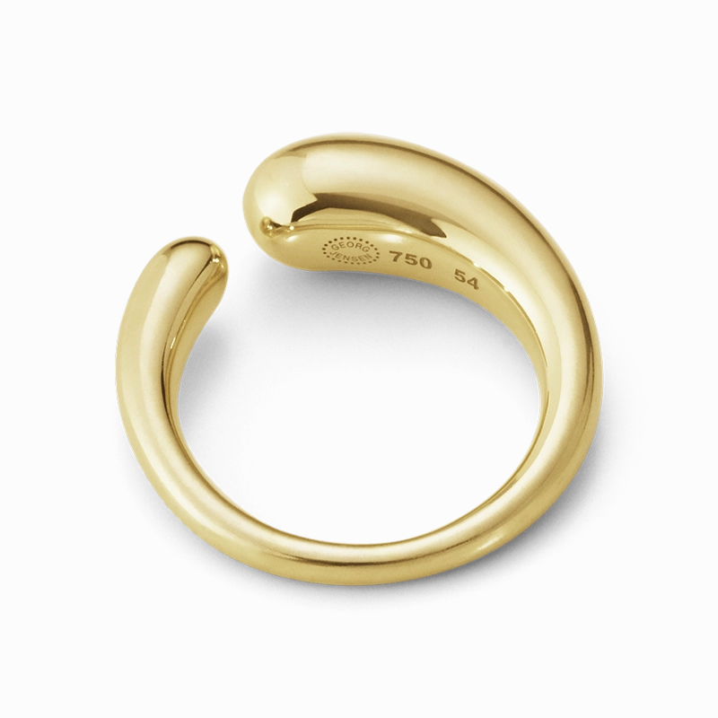 Georg Jensen Mercy 18ct Yellow Gold Small Ring