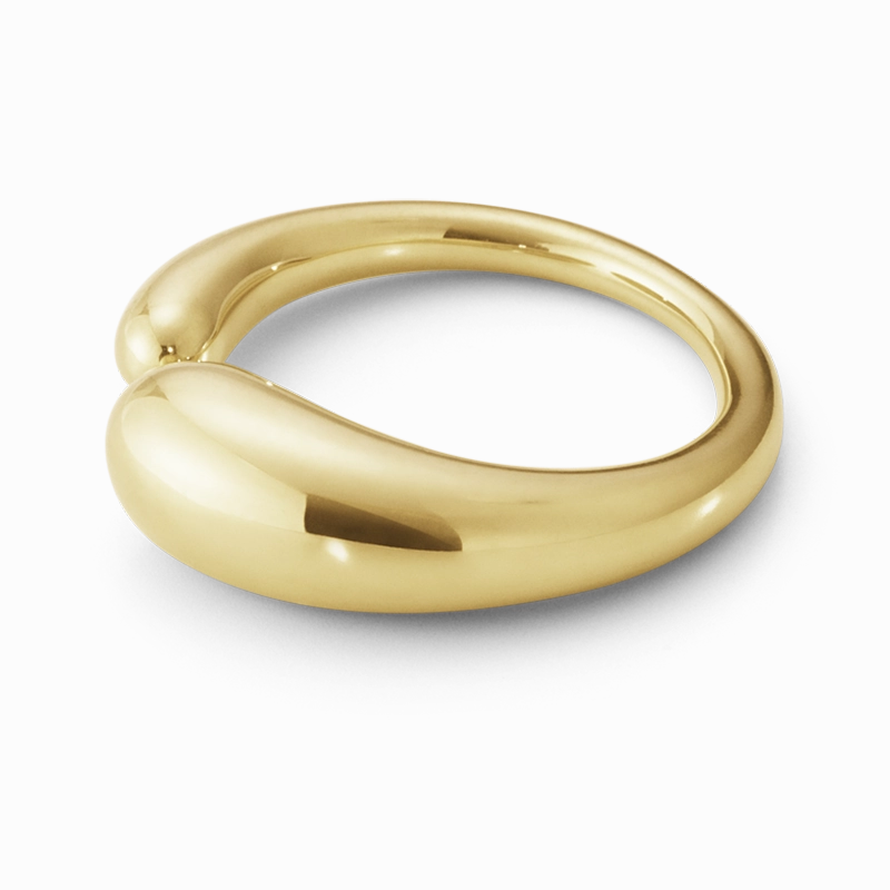 Georg Jensen Mercy 18ct Yellow Gold Small Ring