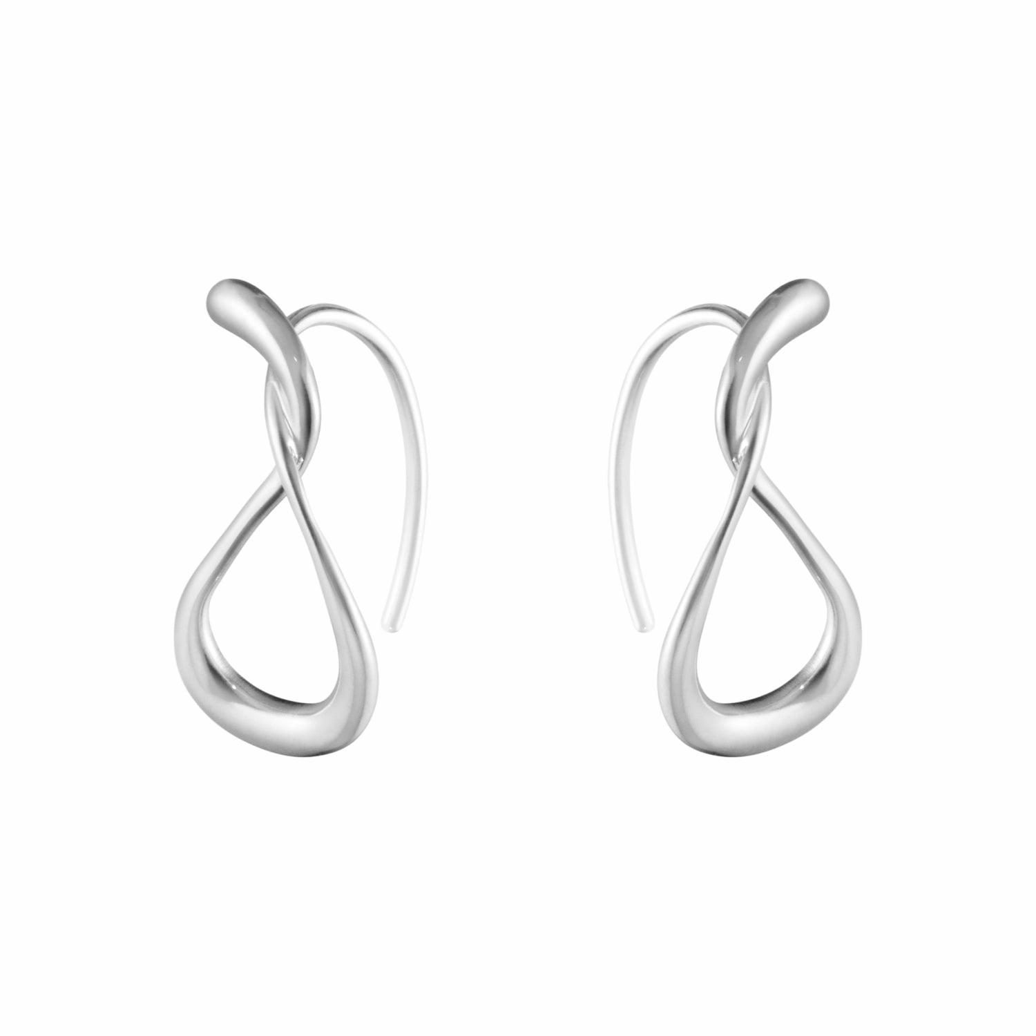 Georg Jensen Mercy Sterling Silver Small Hoop Earrings