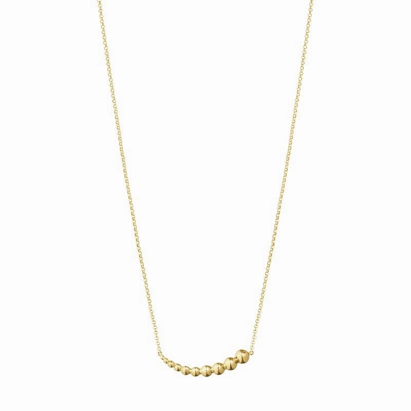 Georg Jensen Moonlight Grapes 18ct Yellow Gold Pendant D