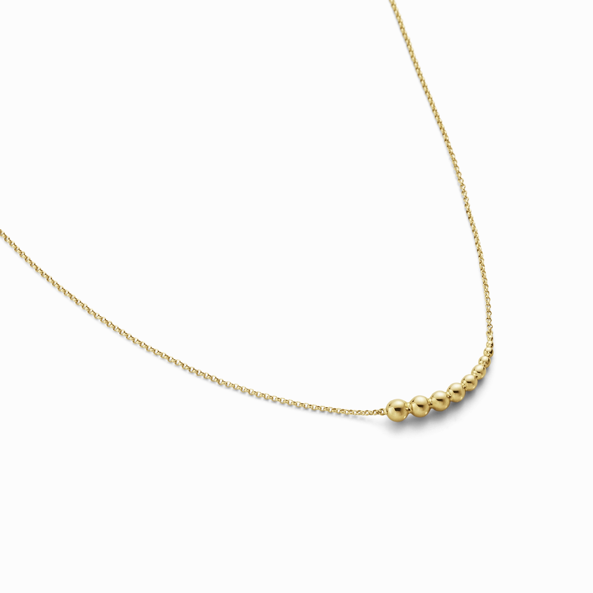 Georg Jensen Moonlight Grapes 18ct Yellow Gold Pendant D