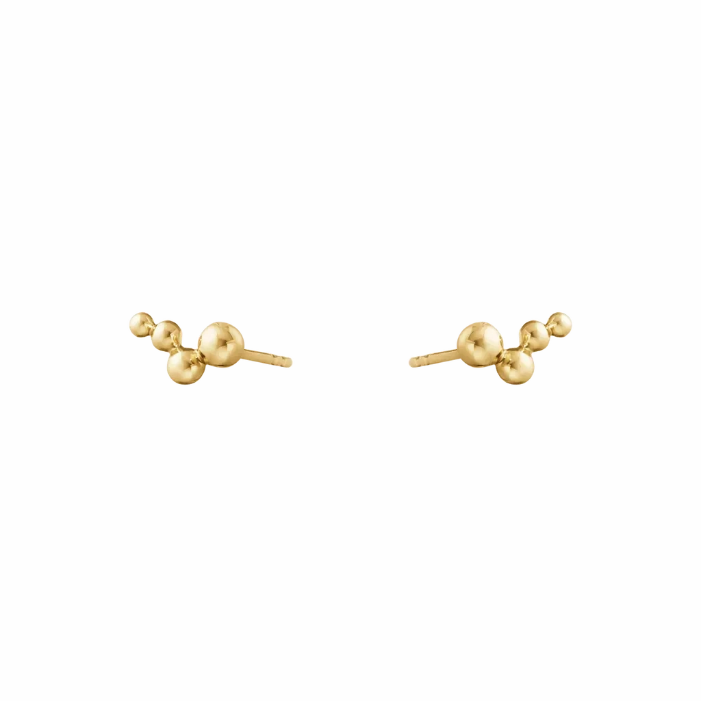 Georg Jensen Moonlight Grapes 18ct Yellow Gold Stud Earrings