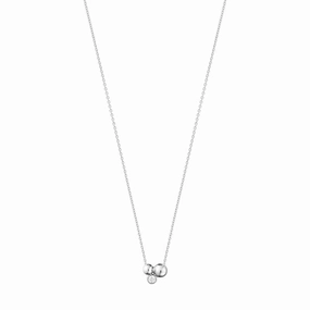 Georg Jensen Moonlight Grapes Sterling Silver Diamond Pendant