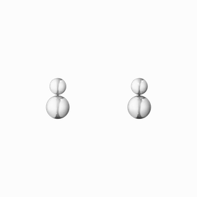 Georg Jensen Moonlight Grapes Sterling Silver Drop Earrings