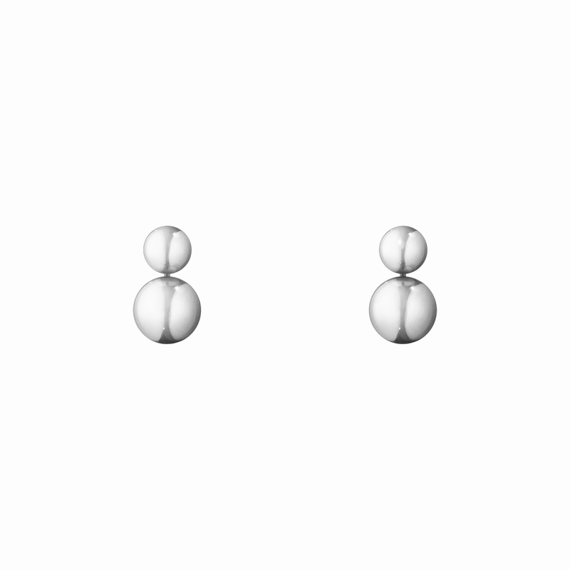 Georg Jensen Moonlight Grapes Sterling Silver Drop Earrings