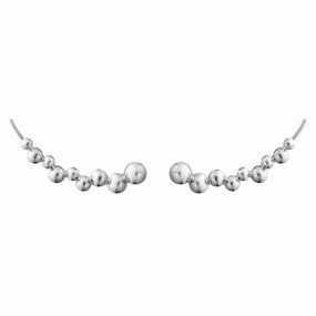 Georg Jensen Moonlight Grapes Sterling Silver Ear Cuffs