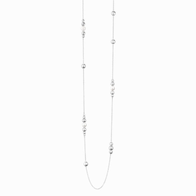 Georg Jensen Moonlight Grapes Sterling Silver White Pearl Necklace