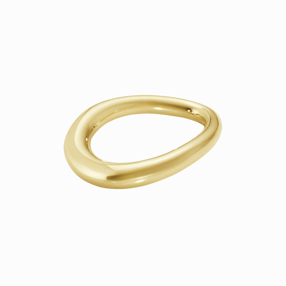 Georg Jensen Offspring 18ct Yellow Gold Large Ring