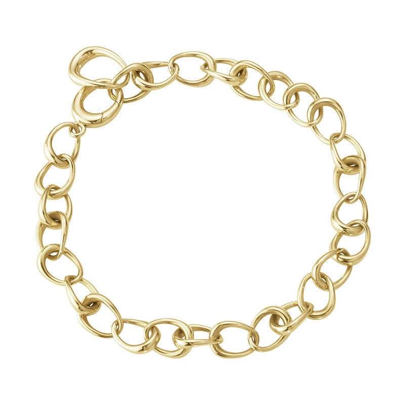 Georg Jensen Offspring 18ct Yellow Gold Link Bracelet
