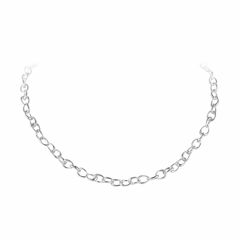 Georg Jensen Offspring Sterling Silver Link Necklace