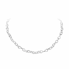 Georg Jensen Offspring Sterling Silver Link Necklace