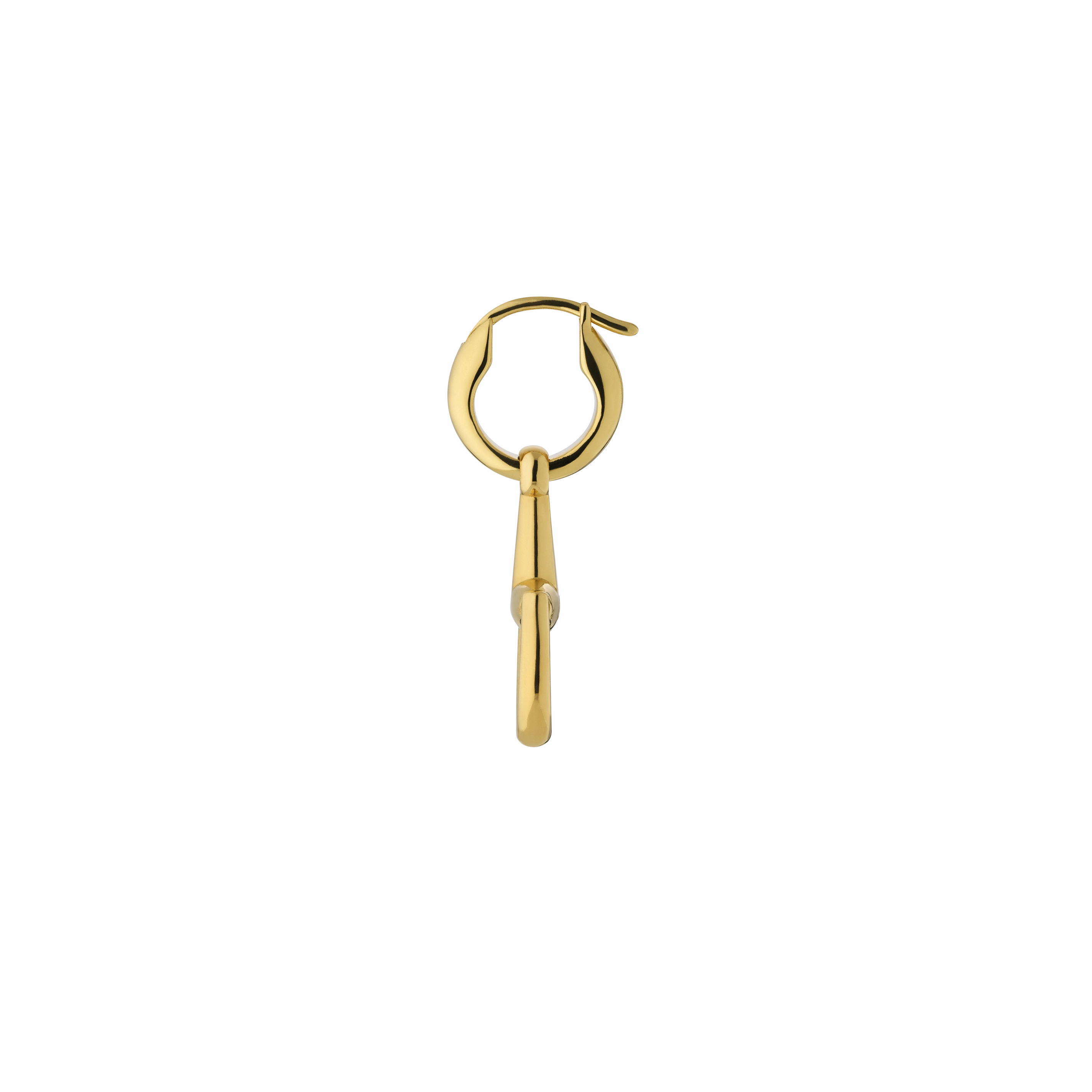 Gucci Horsebit 18ct Yellow Gold Drop Earrings