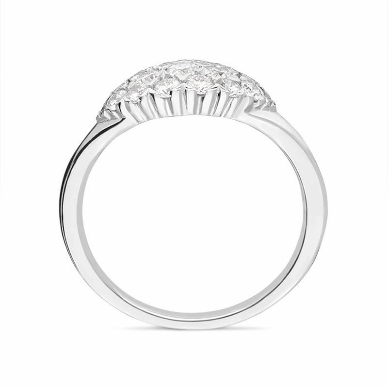 Hans D Krieger 18ct White Gold 0.50ct Diamond Marquise Ring