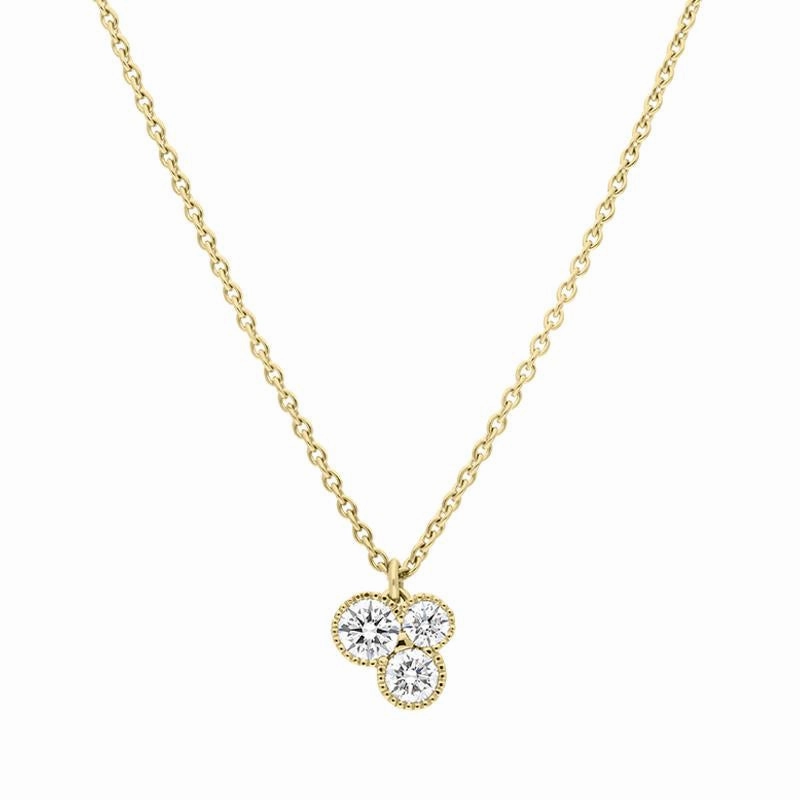 Hans D. Krieger 18ct Yellow Gold 0.44ct Diamond Necklace