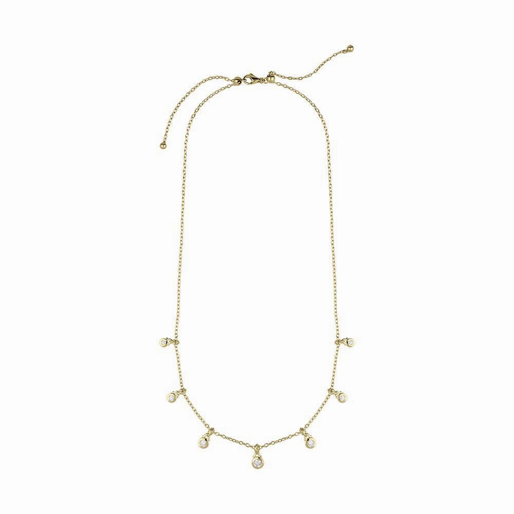 Hans D. Krieger 18ct Yellow Gold 0.53ct Diamond Necklace