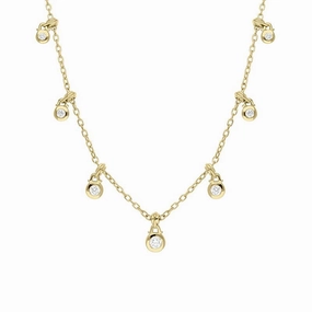 Hans D. Krieger 18ct Yellow Gold 0.53ct Diamond Necklace