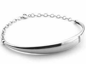 Hot Diamonds Belle Sterling Silver Diamond Bracelet