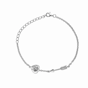 Hot Diamonds Cupid Sterling Silver Bracelet D