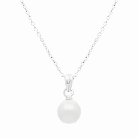 Hot Diamonds Diamond Amulets Sterling Silver Pearl Pendant
