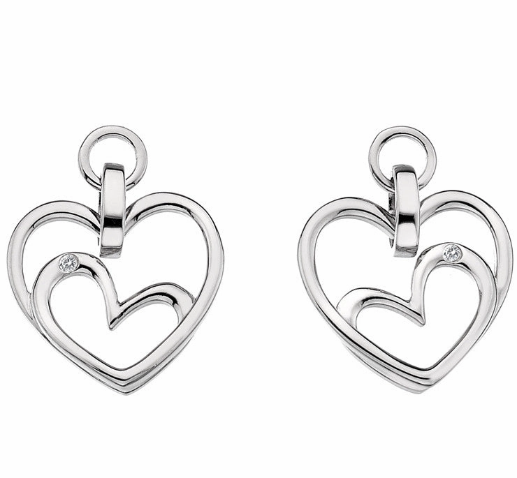 Hot Diamonds Earrings Forever Heart Drop