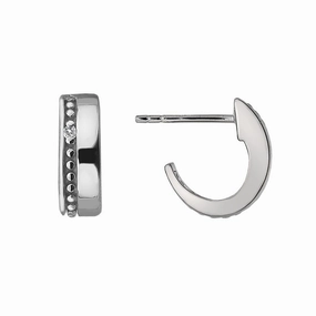 Hot Diamonds Earrings Trio Hoop Silver