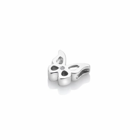 Hot Diamonds Icon Storyteller Sterling Silver Butterfly Pendant Charm