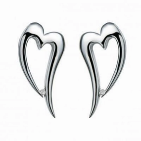 Hot Diamonds Just Add Love Silver Remember Me Earrings