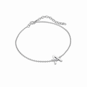 Hot Diamonds Love Letters Sterling Silver Diamond Letter A Bracelet