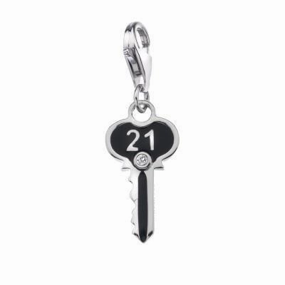 Hot Diamonds Moments Sterling Silver 21 Charm