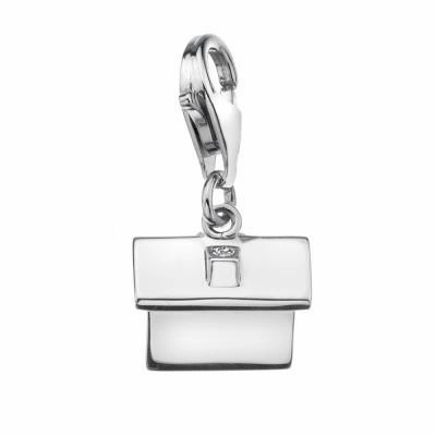 Hot Diamonds Moments Sterling Silver New Home Charm D
