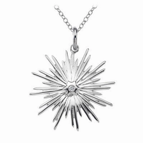 Hot Diamonds Necklace Winter Wonderland Icicle Silver D