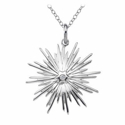Hot Diamonds Necklace Winter Wonderland Icicle Silver D
